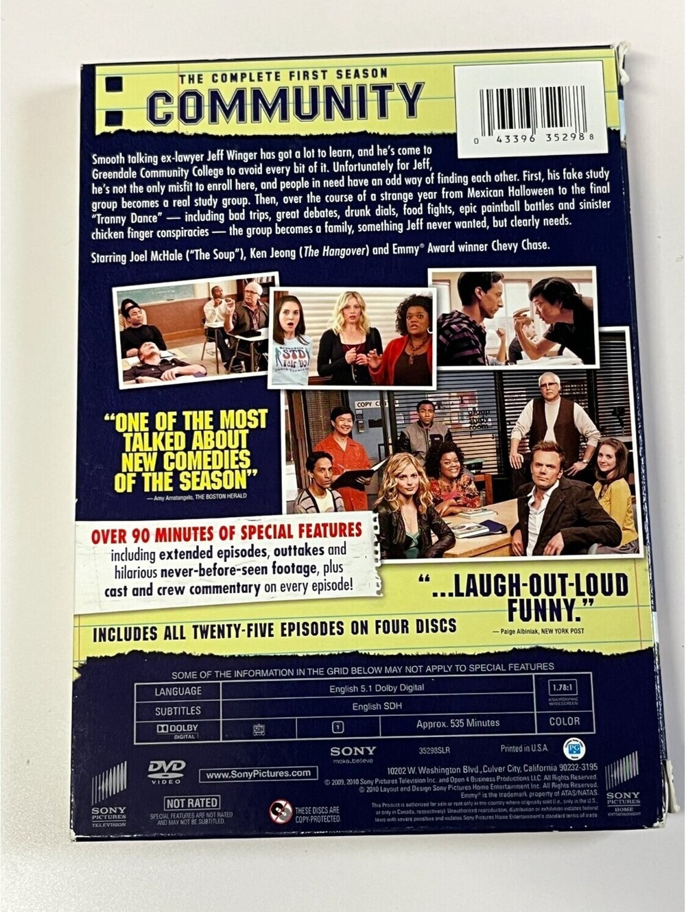 Community DVD Box Set Comedy - Picture 2 of 2